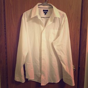 Long sleeve button up dress shirt